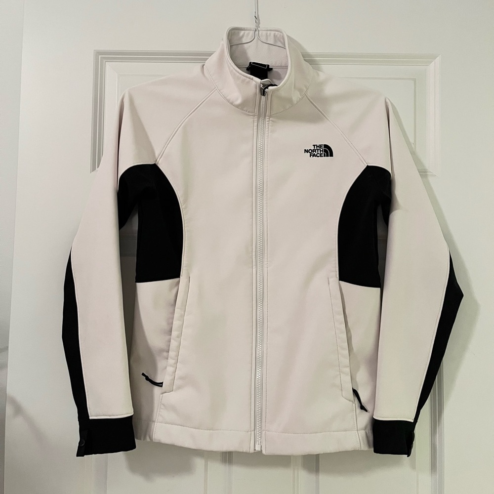 North Face White Lightweight Lined Shell Jacket. … - image 1